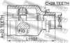 FEBEST 2211-SPARH Joint, drive shaft